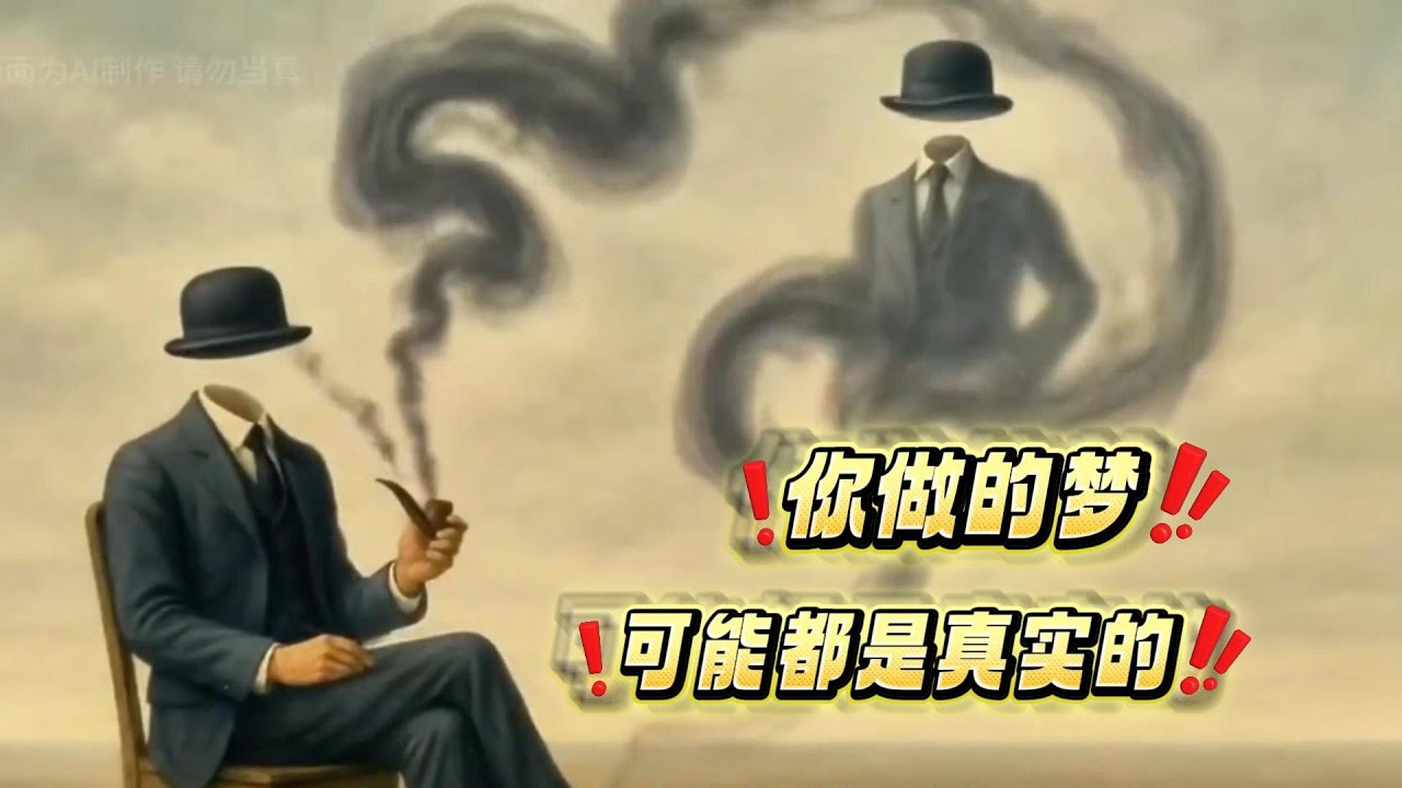 不要胡乱的做梦，应为你的梦境可能是真实的！