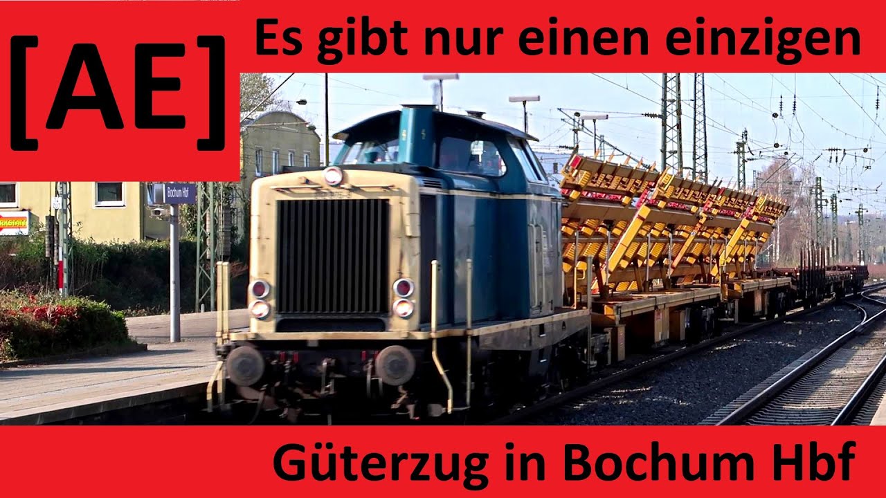 In Bochum Hbf gibt es nur einen einzigen Güterzug | Bahnalltag, Mitfahrt, ICE4 kurz, etc | Alex E