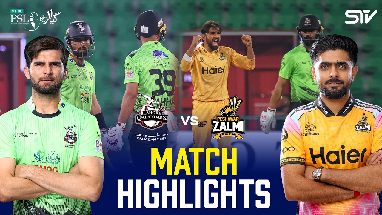 Match Highlights | Lahore Qalandars vs Peshawar Zalmi | Match 38 | HBL PSL 11 | MZB1J