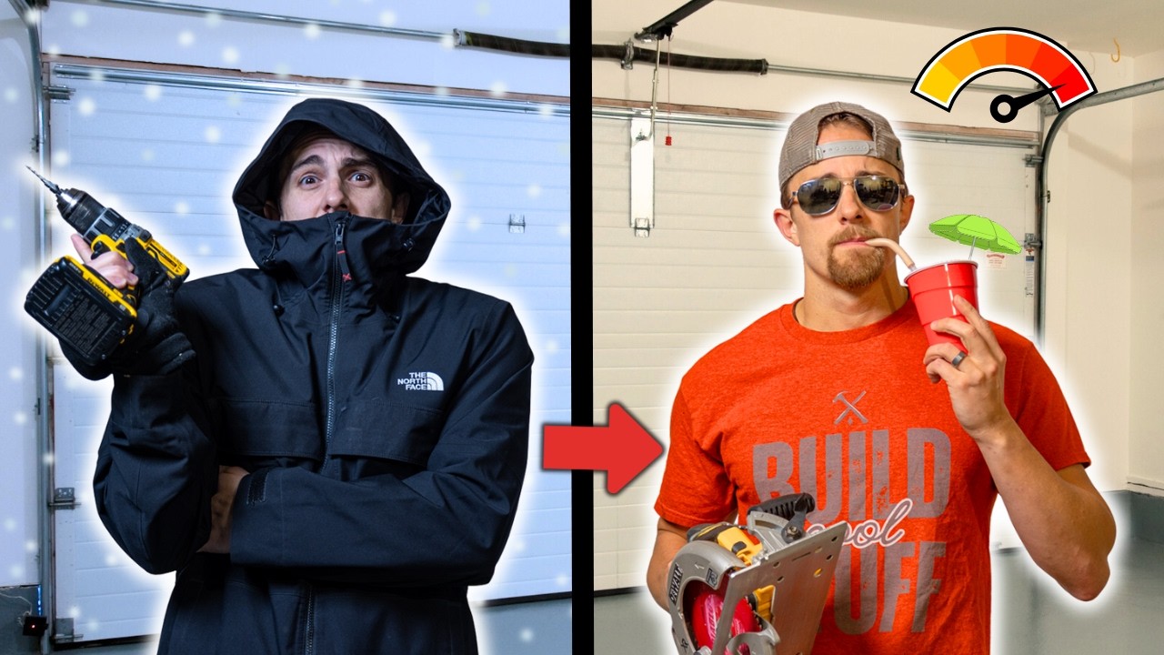 4 Cheap Ways To Keep Your Garage Shop Warm - DO THIS!