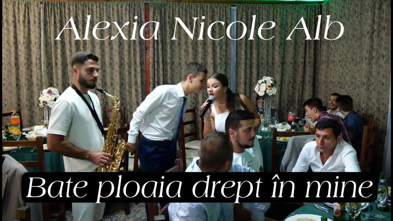 Alexia Nicole Alb - Bate ploaia drept &icirc;n mine (LIVE) | Majorat Larisa Caransebeș