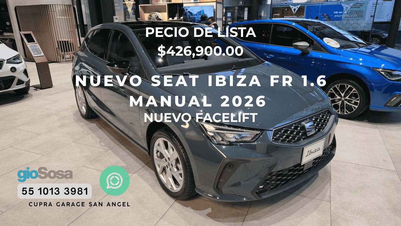 NUEVO SEAT IBIZA FR 1.6 2026 | NUEVA LINEA EN SEAT IBIZA | Autos con Gio Sosa