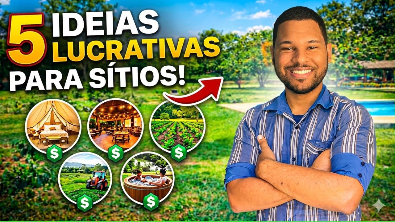 5 Ideias Lucrativas para Ganhar Dinheiro com seu Sítio Pequena Propriedade