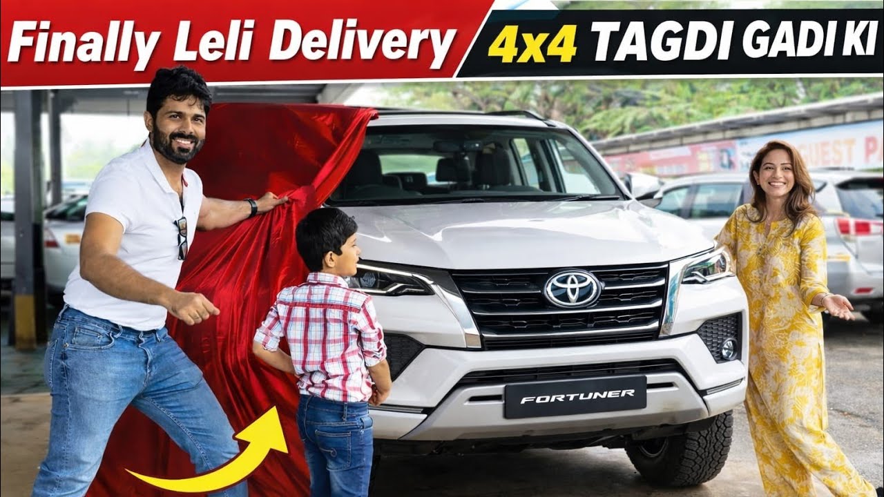 Fortuner 2026 4x4 ki delivery from Anaamalais Toyota Kumbakonam Tamil Nadu Outstanding experience 