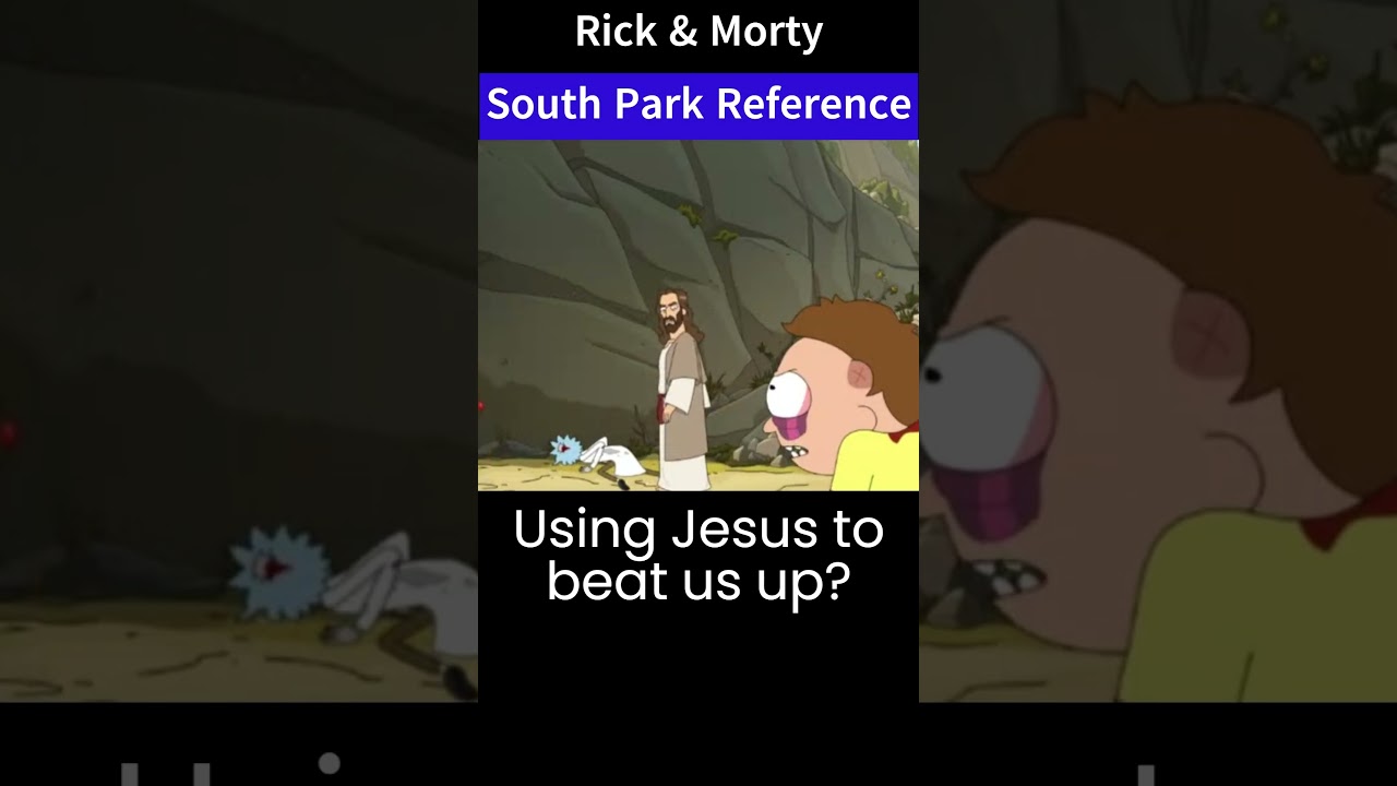 Rick & Morty South Park Reference