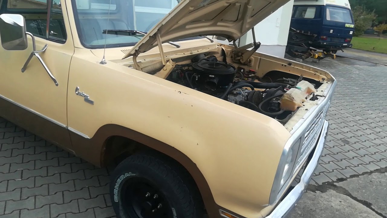 1979 Dodge D100 RAM Truck.
