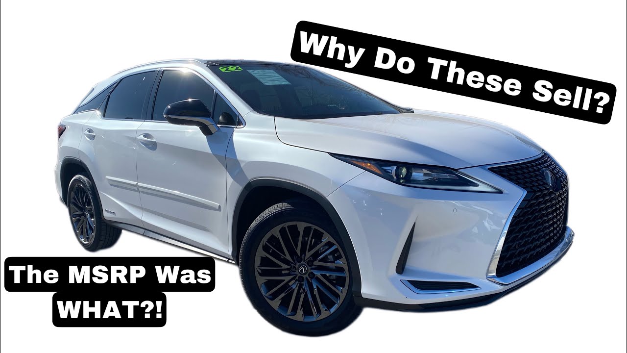 2022 Lexus RX 450h POV Test Drive & Review