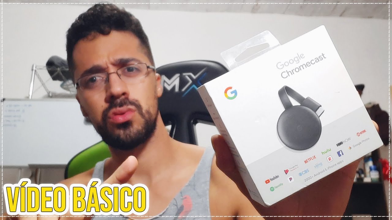 COMO FUNCIONA O CHROMECAST ( PRA ENTENDER / VÍDEO BÁSICO ) - ÓTIMO PRA TELEVISÃO NÃO SMART TV