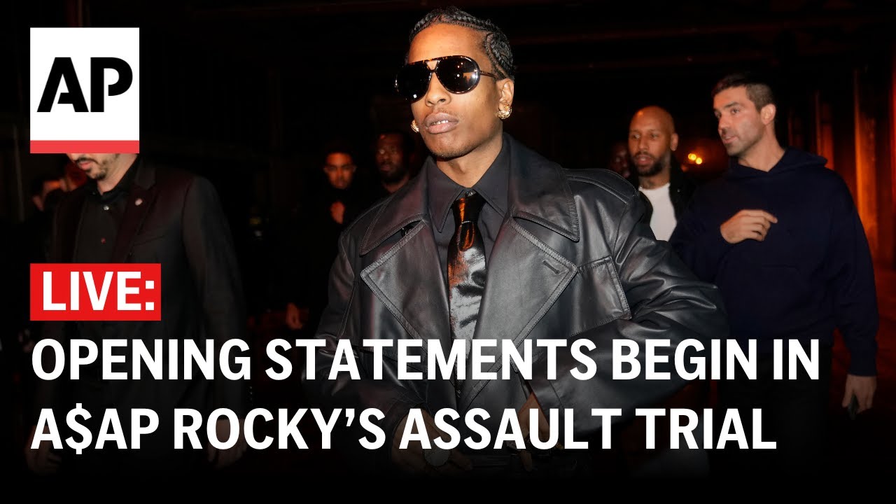 A$AP Rocky trial LIVE: Opening statements begin