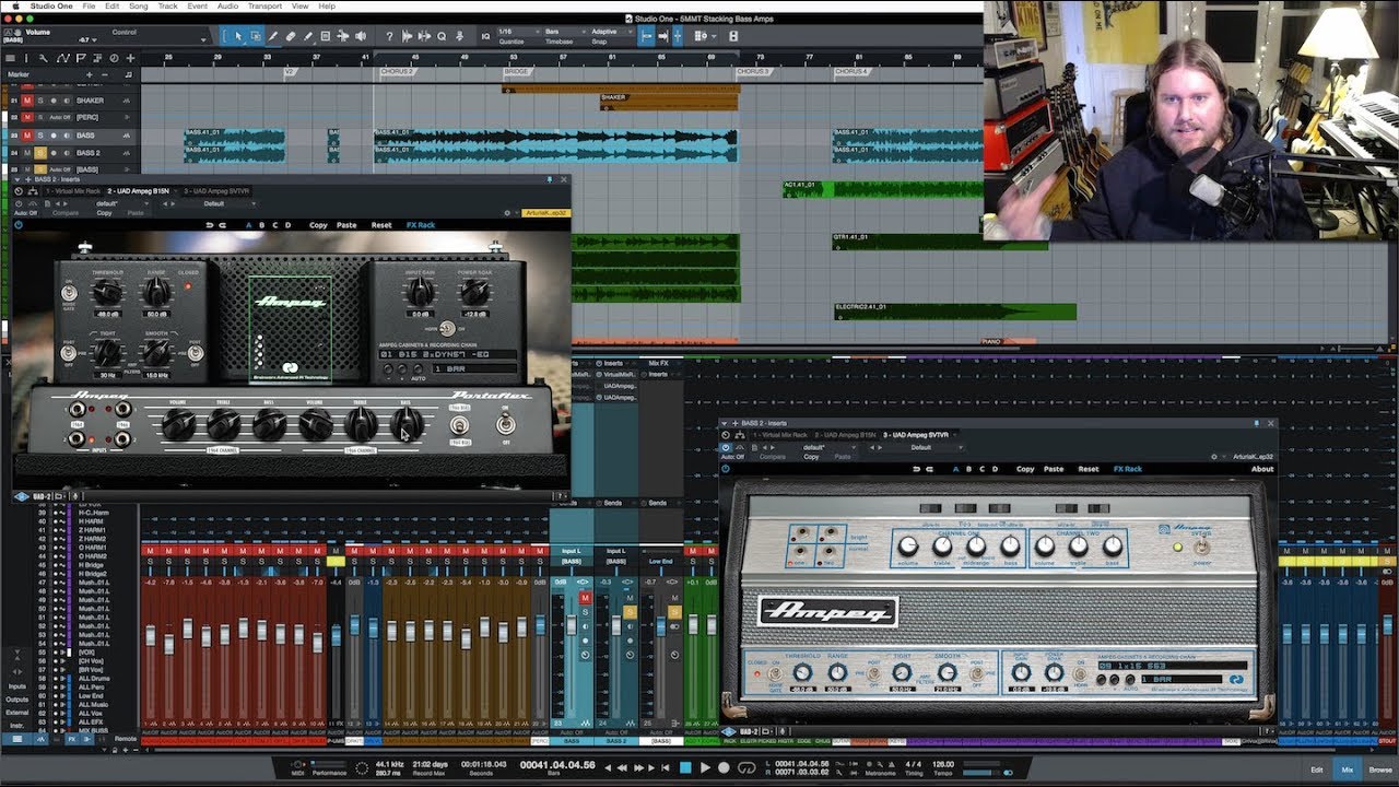 Stacking Bass Amps for Big Bass Tones (5 Minute Mix Tips) | MixBetterNow.com