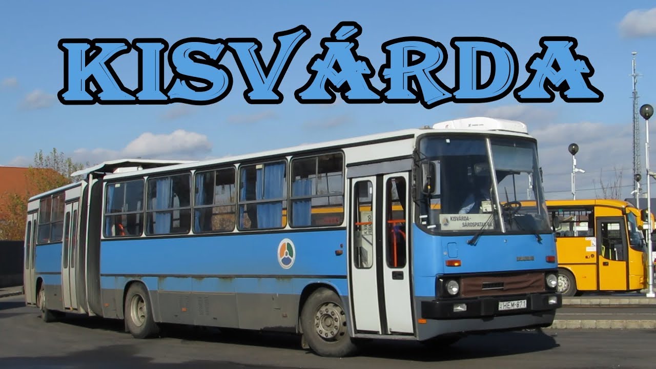 Buszok Kisvárdán; pár busz Sárospatakon, Sátoraljaújhelyen