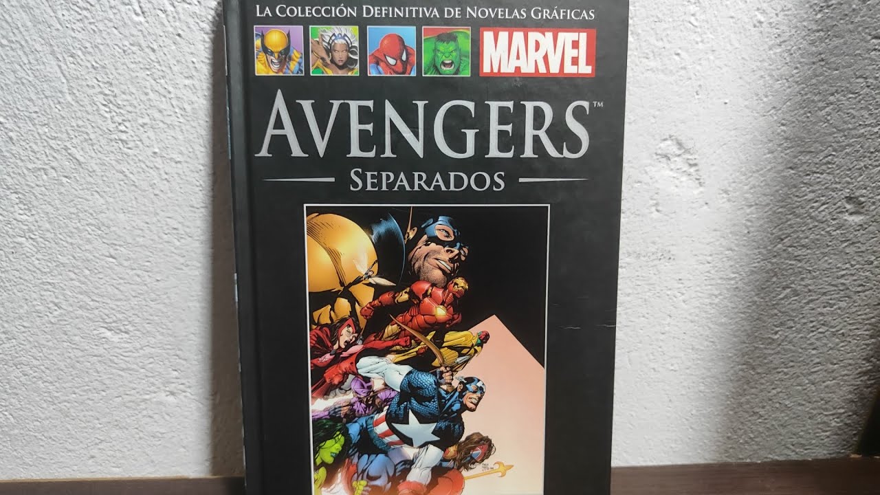 Avengers Separados #34 Marvel Negro Salvar El Tiempo ( Versi&oacute;n extendida)