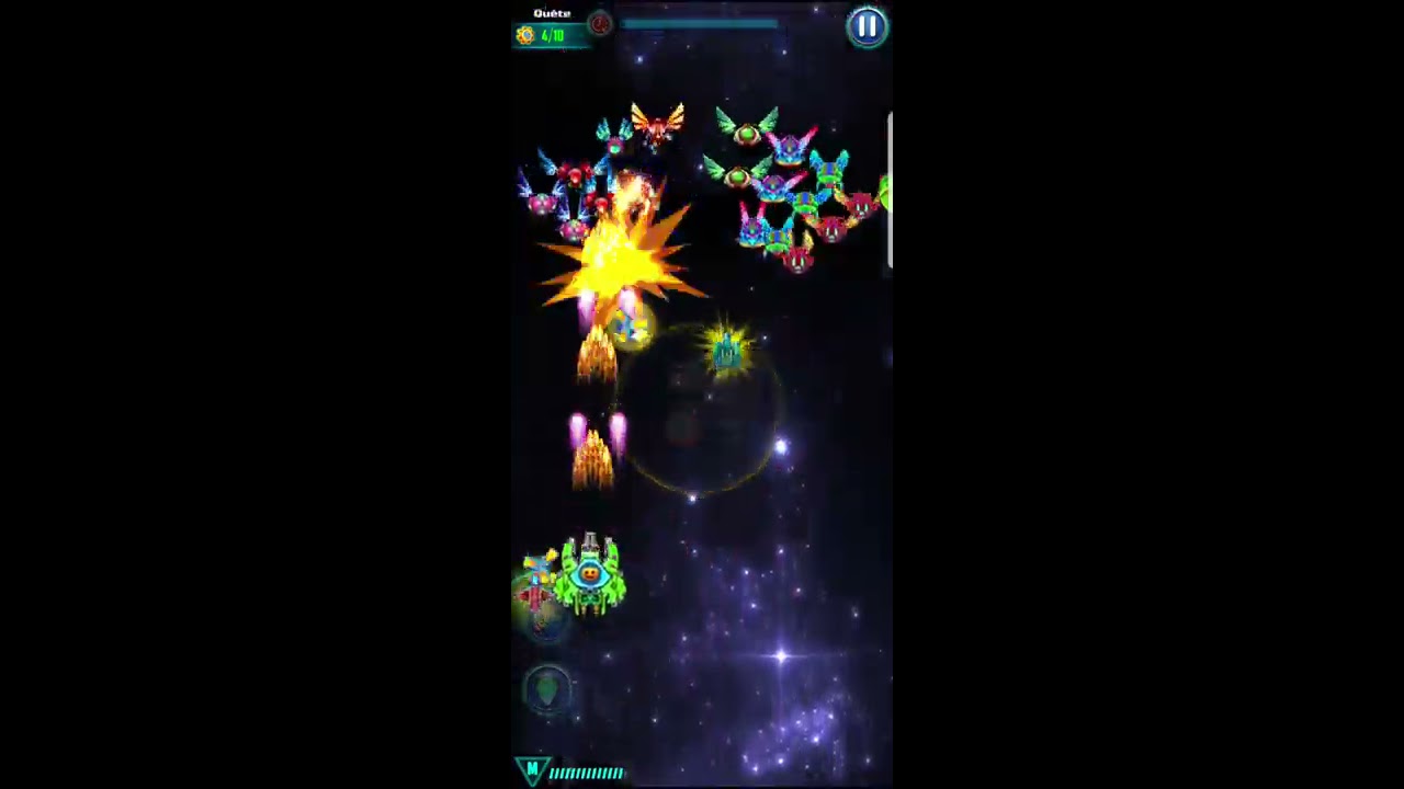 [New Booster] Level 133 Galaxy Attack: Alien Shooter | Best Relax Game Mobile | Arcade Space Shoot