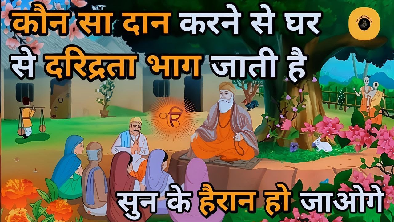 कौन सा दान करने से घर से दरिद्रता भाग जाती है l Guru Nanak sakhi l दान करने का फल