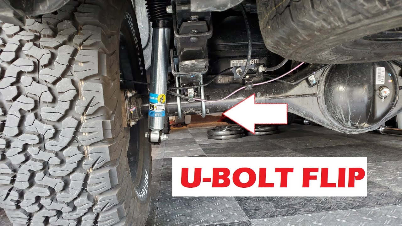 More Ground Clearance! U-Bolt Flip Kit on my 2021 Tacoma