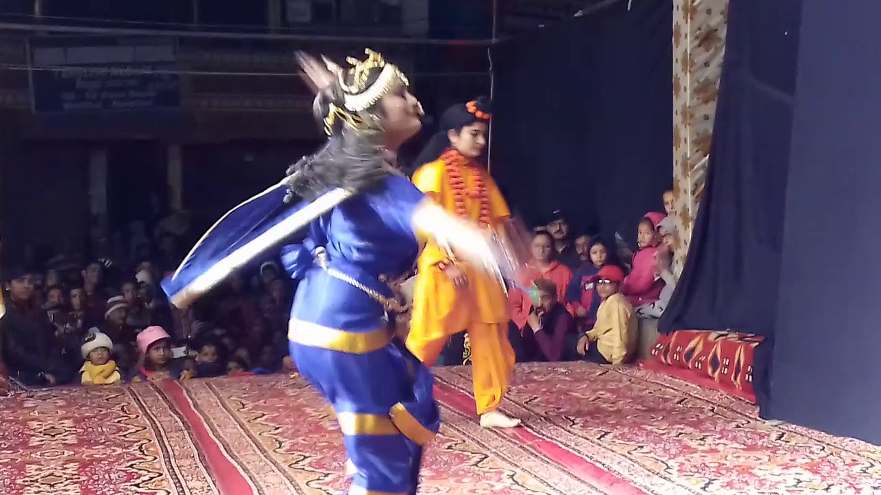 . कुमाऊनी रामलीला नैनीताल 2019 सूर्पनखा नासिका  छेदन