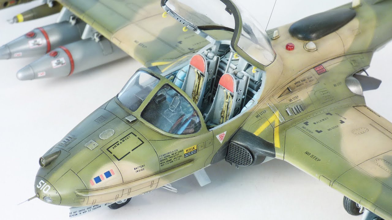 Cessna A-37A Dragonfly 1/48 Trumpeter