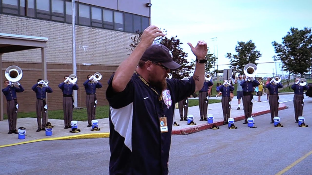 Troopers 2015 - Hornline Warmup [Quality Audio]