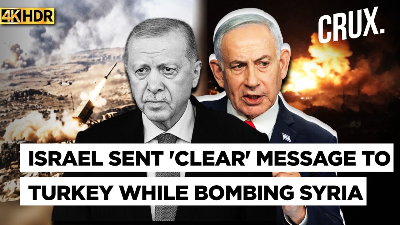 Mossad-Syria Discussed Turkey Military Presence, Israel Blasts Erdogan's 'Dangerous Adventures' | 4K