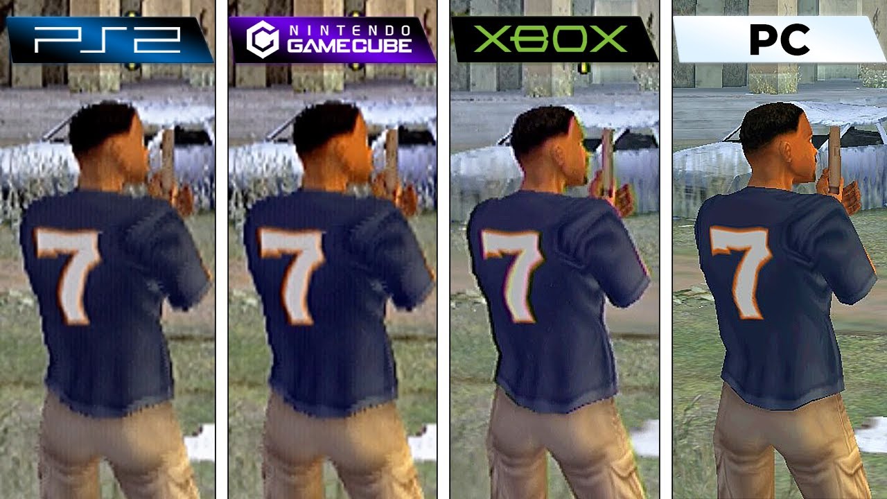 Bad Boys Miami Takedown (2004) PS2 vs Gamecube vs XBOX vs PC (Graphics Comparison)