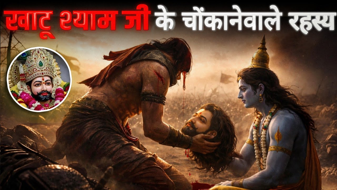 खाटू श्याम जी के चौंकाने वाले रहस्य 😱 |Barbarik का शीश क्यों काटा गया? |Mahabharata सच |factwala365