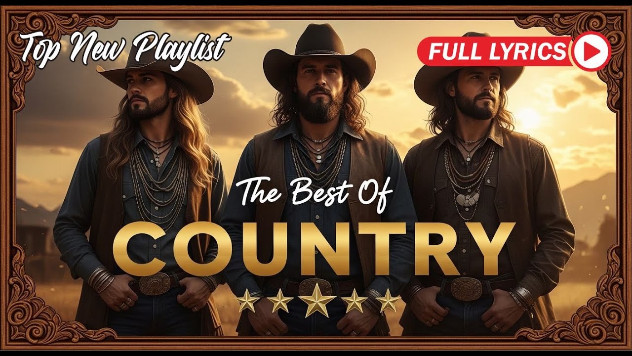 Calm Country Playlist for Relax Work Pop Ballad Study Coffee With Lyrics