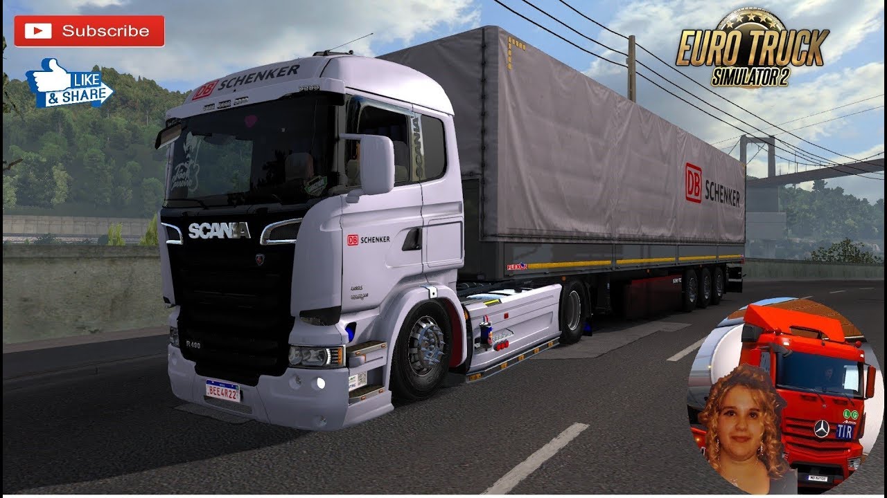Euro Truck Simulator 2 (1.34) SCANIA STREAMLINE-MOD COM MUITOS ACESSORIOS 1,34 + DLC's & Mods