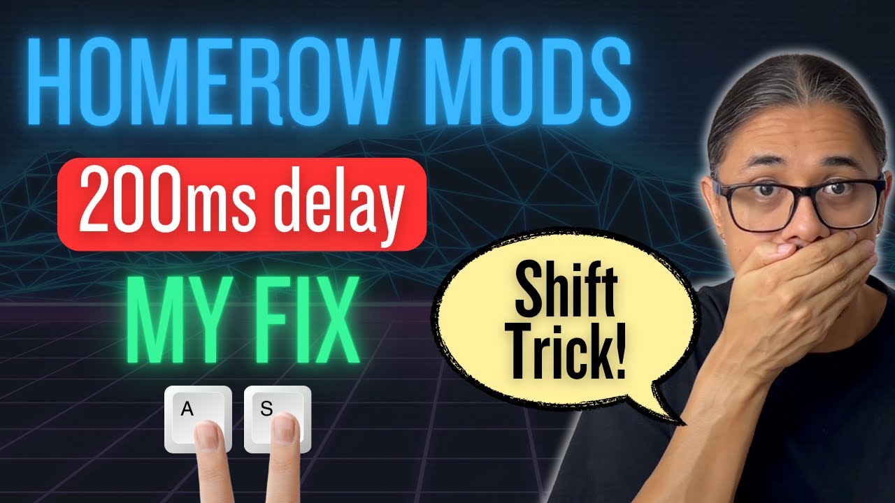 Homerow Mods & the Shift Problem: My Fix in Kanata