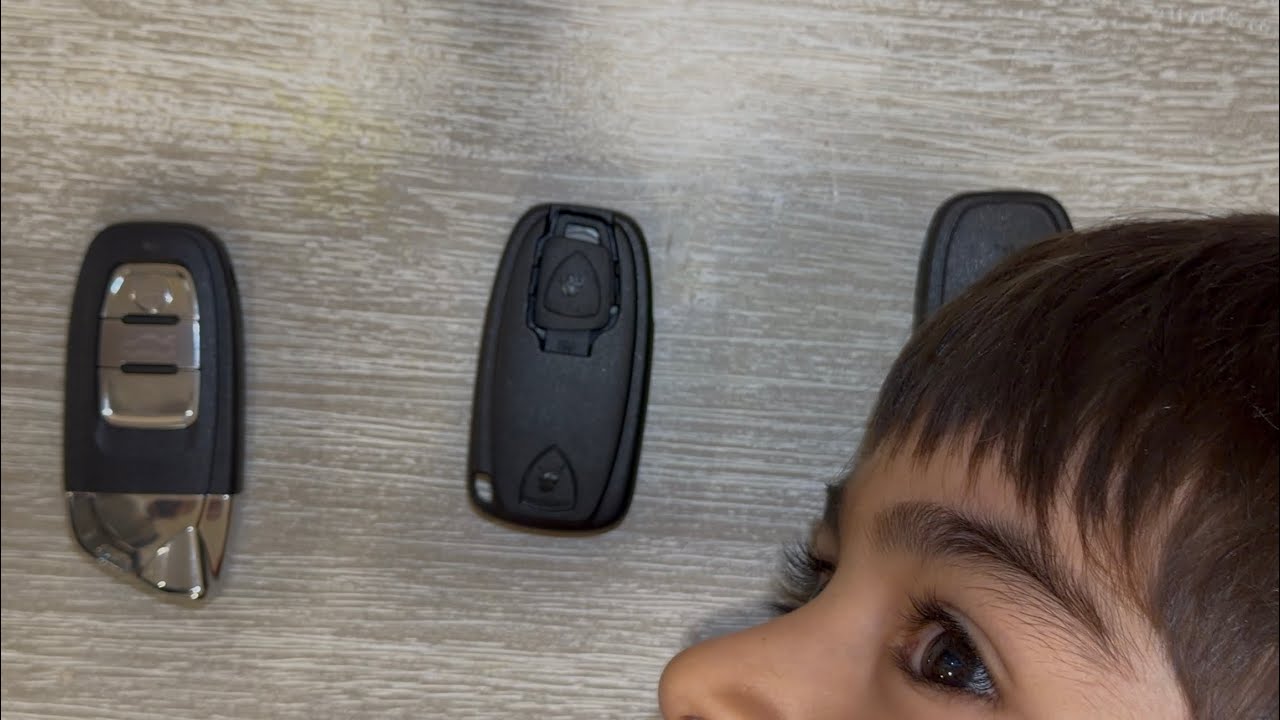 Lamborghini Key Fob, Lamborghini Valet Key, and an Audi that Identifies as a Lamborghini
