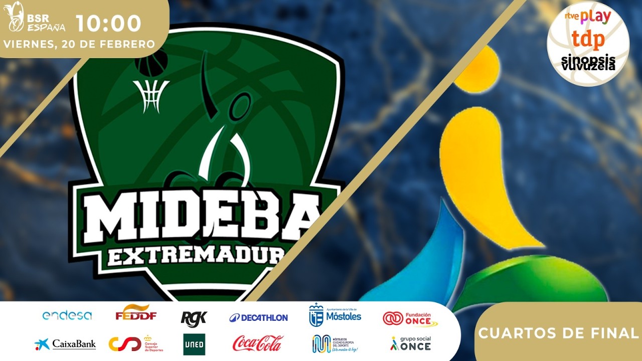 MIDEBA EXTREMADURA vs AMIVEL REYES GUTIERREZ | COPA DEL REY 2026