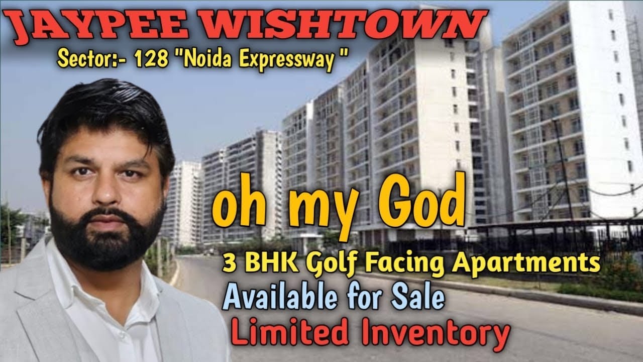Jaypee Wish Town || 3 bhk || Ready to Move || Sector 128 Noida || Noida Expressway | Luxury flat 