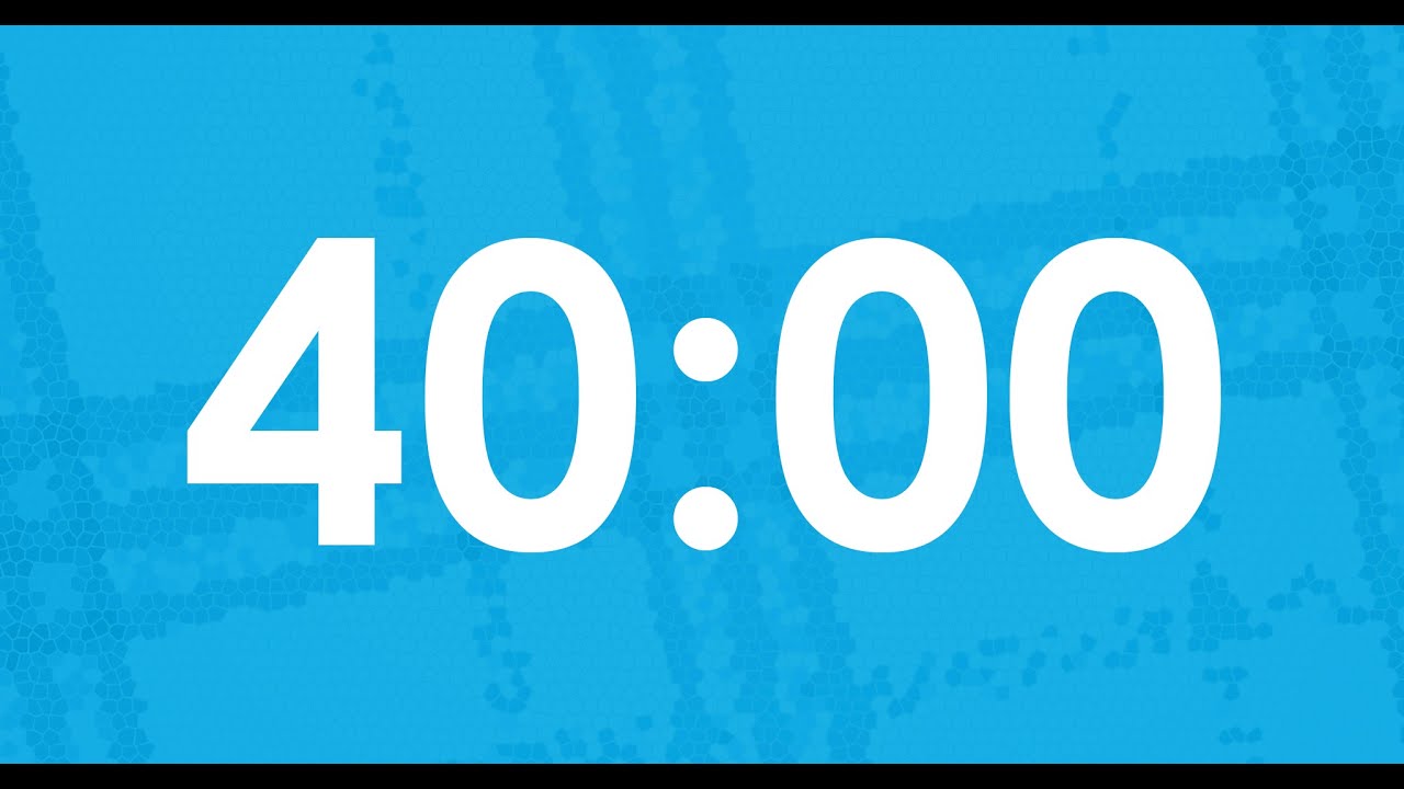 Forty-Minute Countdown Timer (40 min)