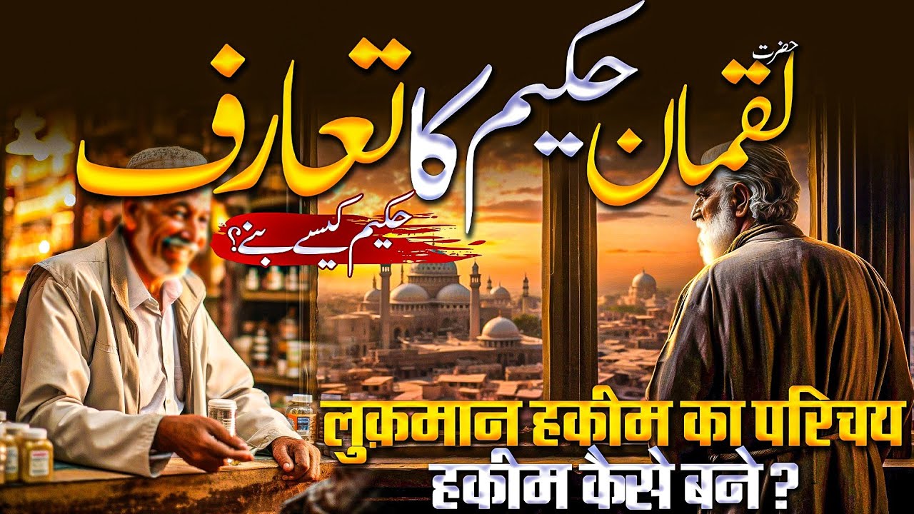 Luqman Hakeem Kaise Bane? Juma Bayan || Luqman Hakim Ki Nasihaten ||
