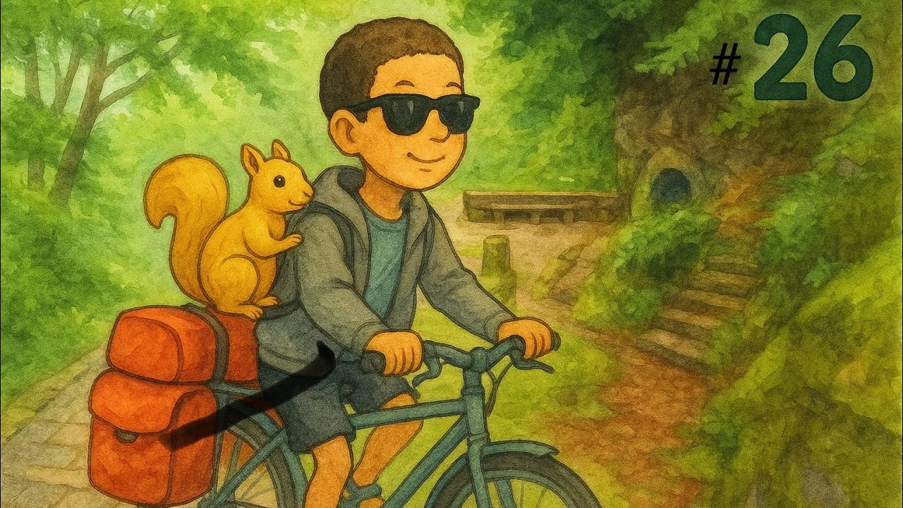Un Enfant qui part à l’Aventure #26 — Départ de Strasbourg et visite du Mont Sainte-Odile