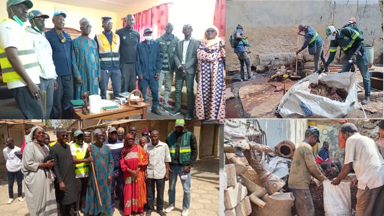 JOURNÉE DE SET SETAL AU VILLAGE ARTISANAL DE SOUMBÉDIOUNE