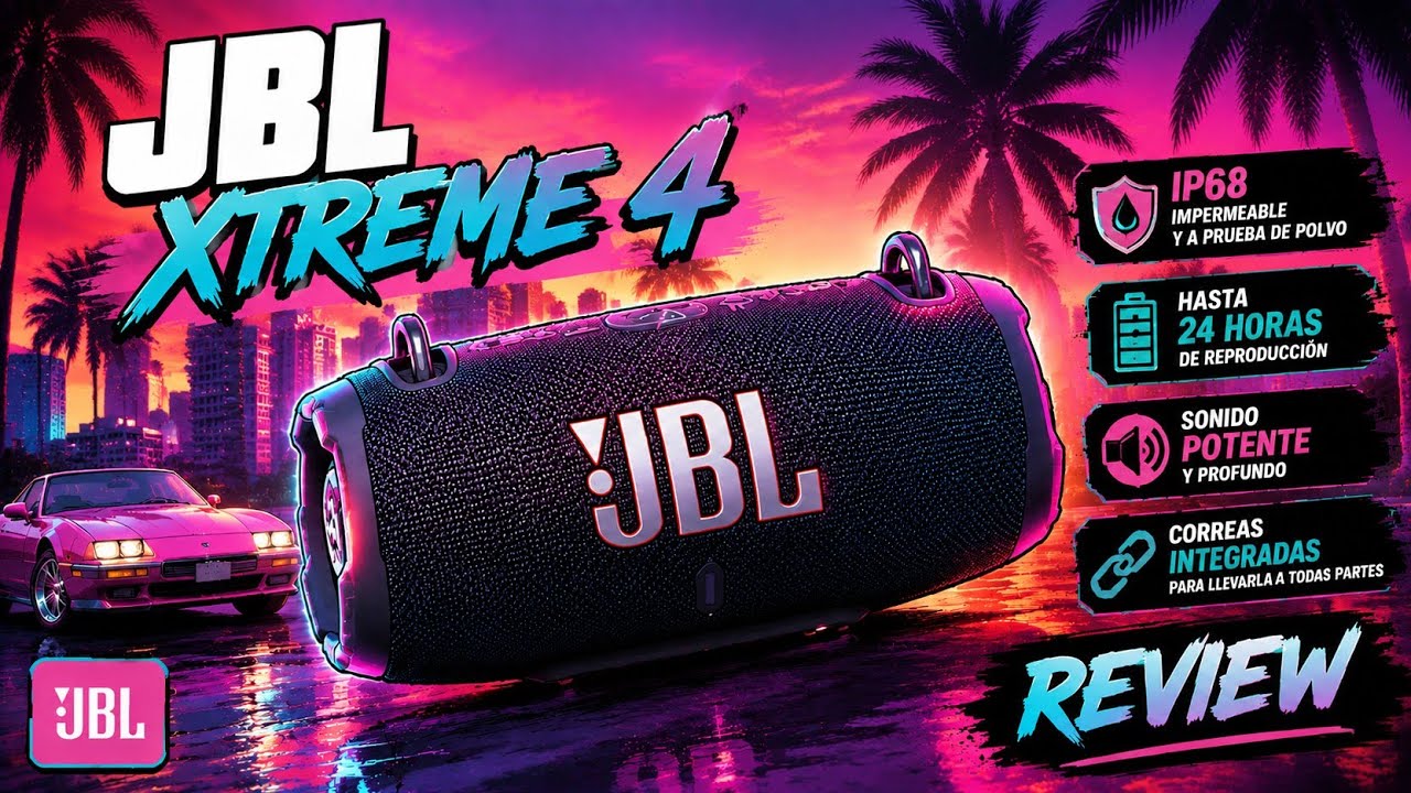 Review de jbl Xtreme 4 