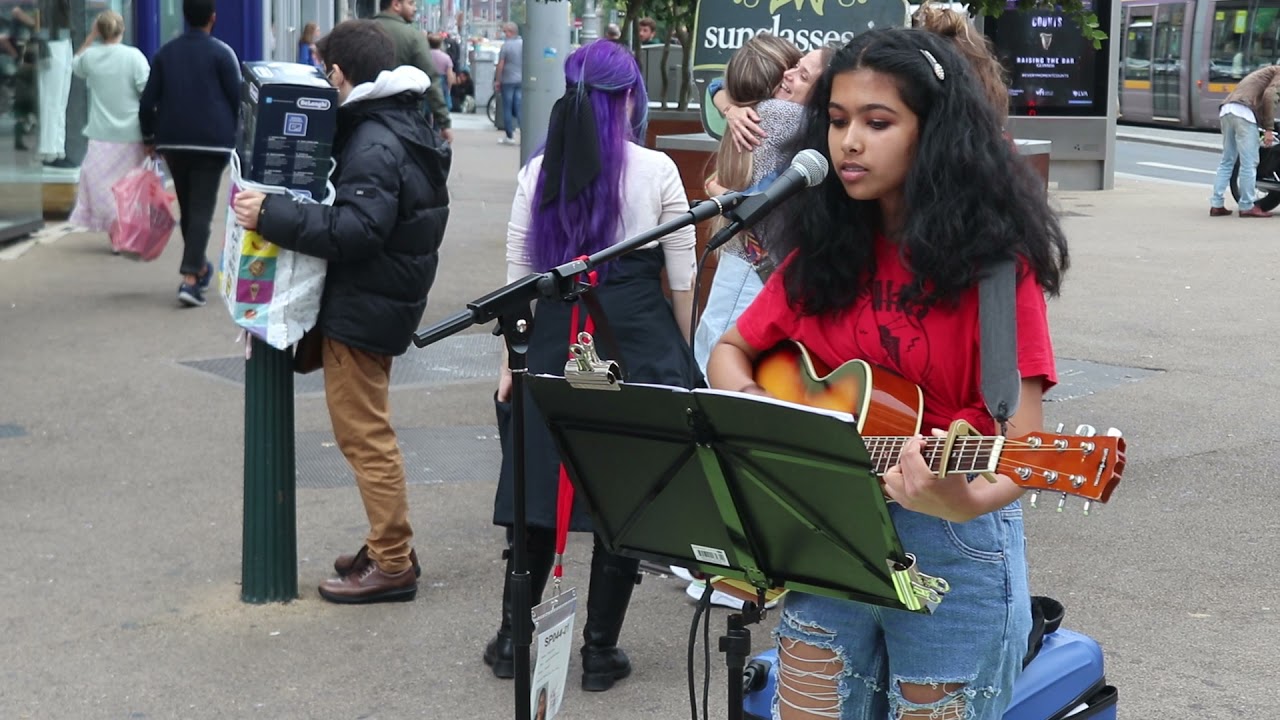 Brinda Irani Live Cover of Bad Habits Ed Sheeran Live from Grafton Street Dublin