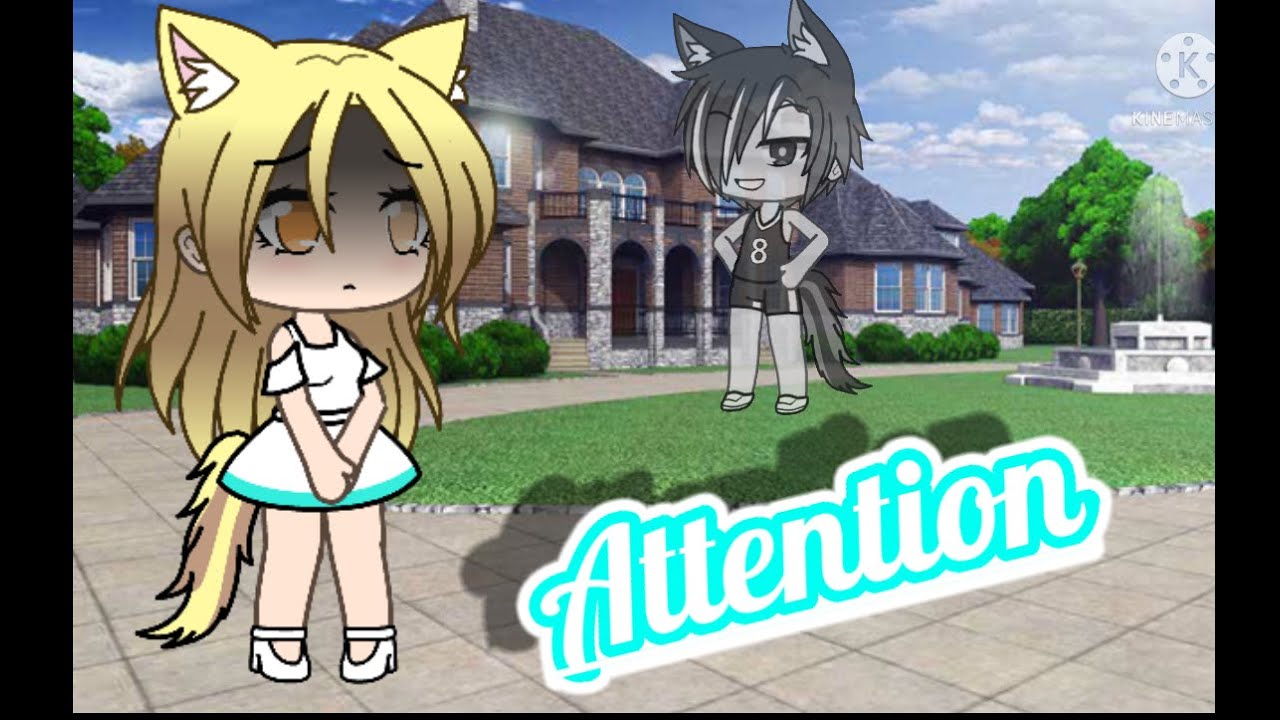 Attention ♥//version Française//clip//gacha life
