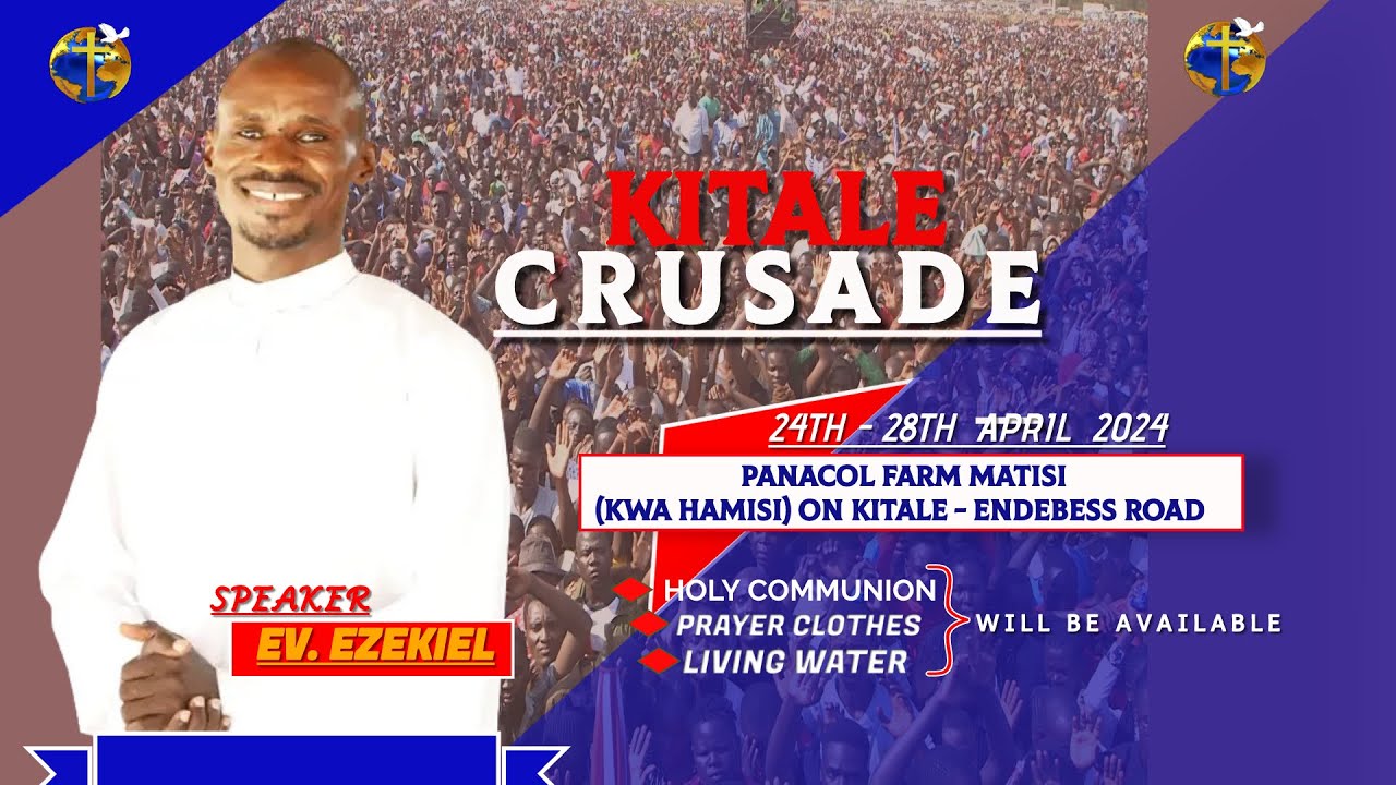 KITALE ( KENYA) CRUSADE - DAY 1; 24.4.2024.