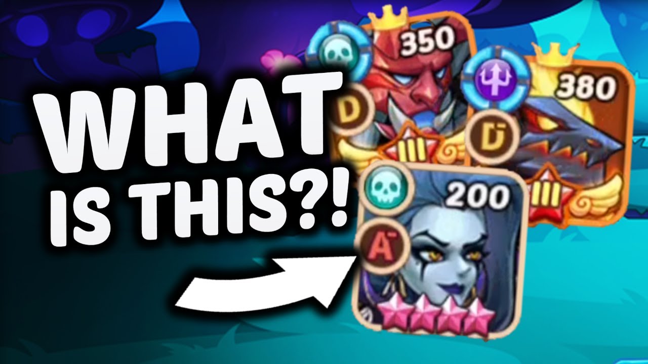 Weirdest IDLE HEROES account I've ever seen! TROLL or NOOB?