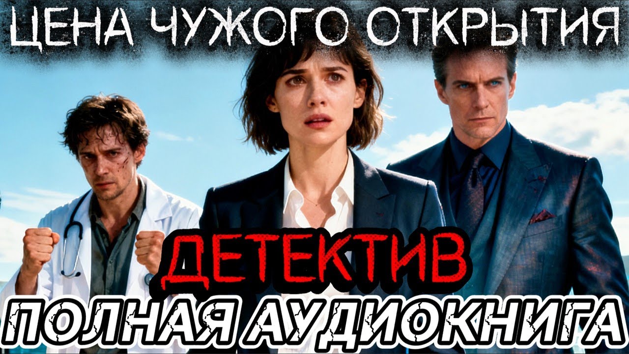 ПОЛНАЯ КНИГА 🪶 ЦЕНА ЧУЖОГО ОТКРЫТИЯ 🪶ДЕТЕКТИВ