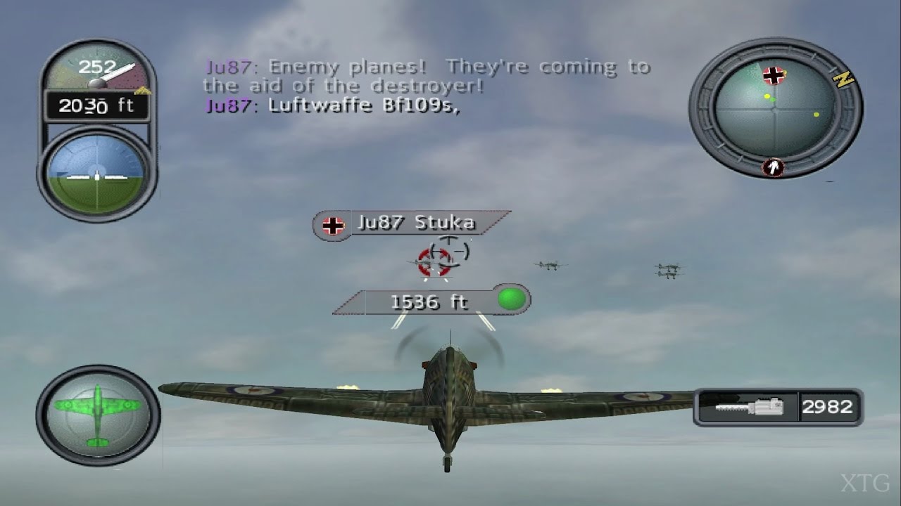 Секретное оружие над Нормандией PS2 Геймплей HD (PCSX2)