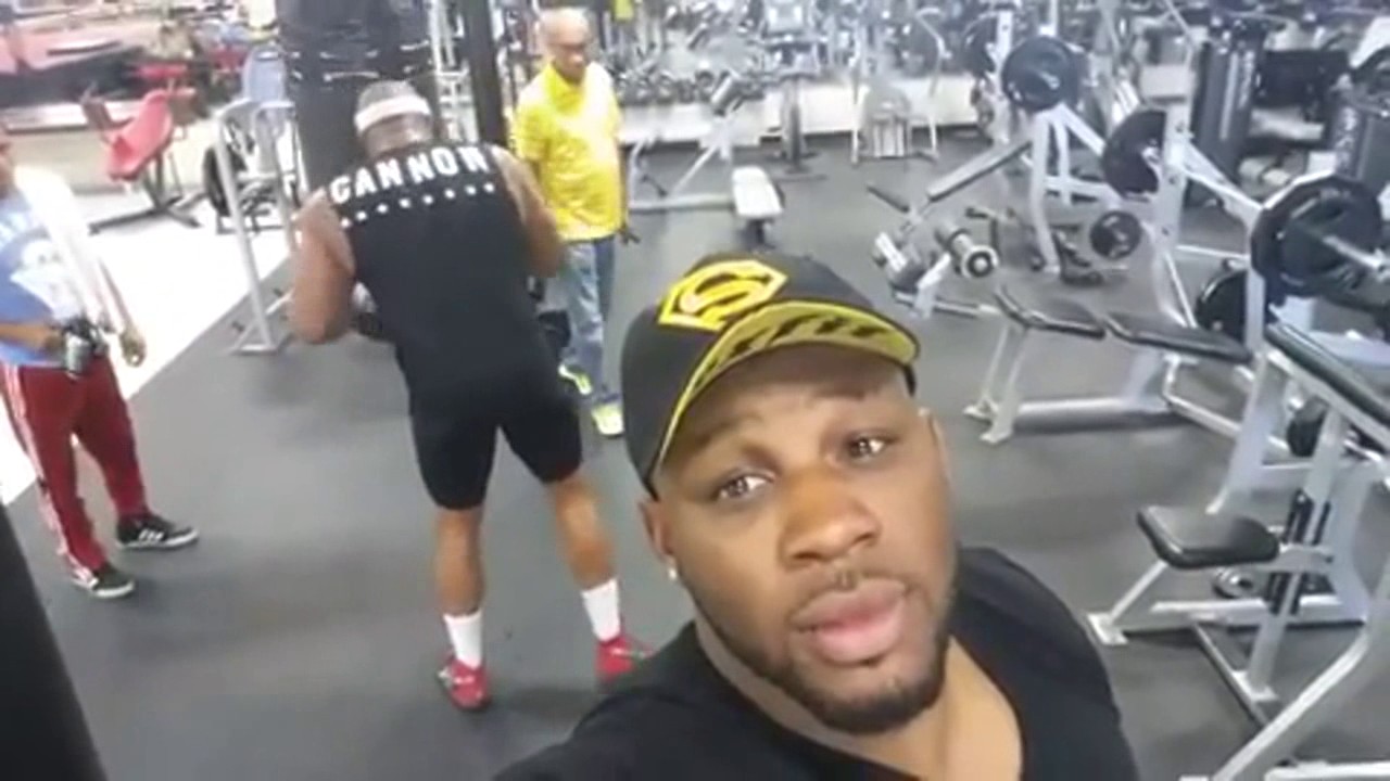 Jarrell Miller & Shannon Briggs Putting In Work At The Heavyweight Factory!!!