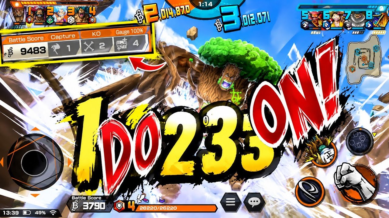 Aramaki B2B MVP Insane! Gameplay 🌳🔥 | OPBR