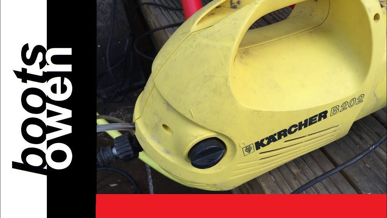 Making a good one from two: Karcher B202 and K2 14, frost damage and motor failure, full repair.