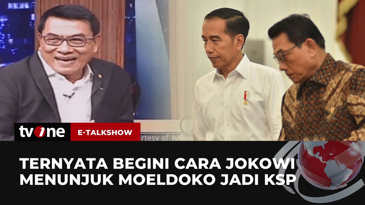 Blak-Blakan! Ini Kalimat Pertama Jokowi Saat Minta Moeldoko Jadi KSP | tvOne