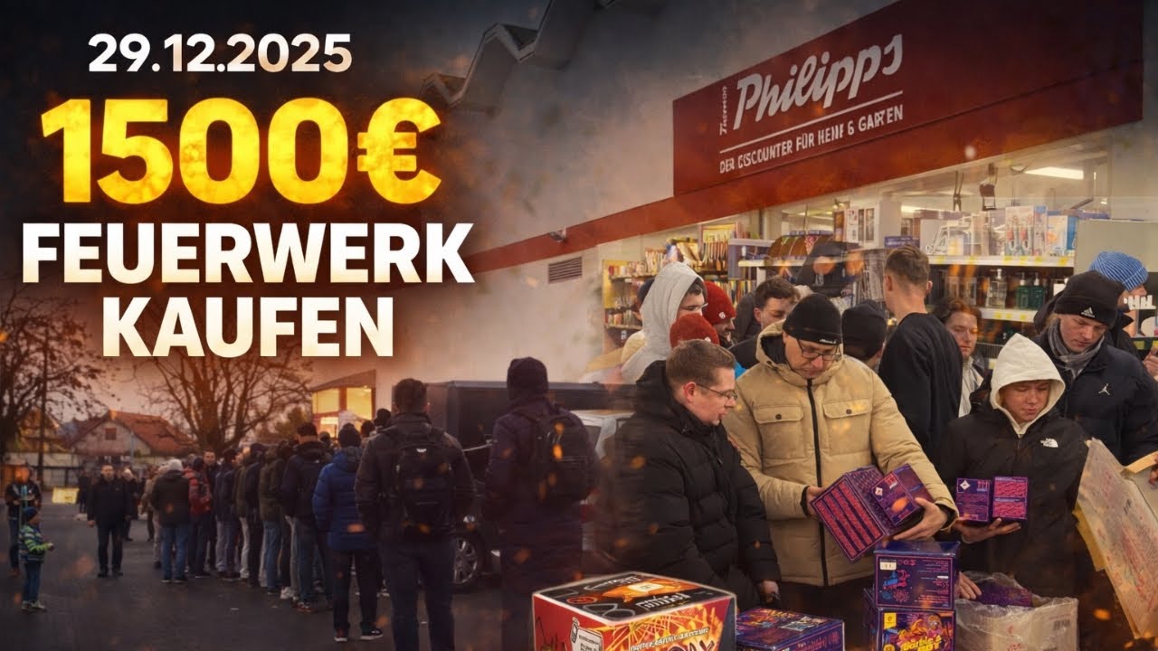 Silvester Feuerwerk Einkaufstour 1500&euro; 🧨🛒 Purer Wahnsinn!