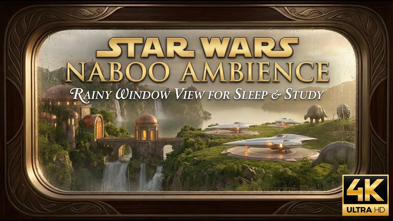 Star Wars Naboo Ambience ❯ Fake Window for Projectors