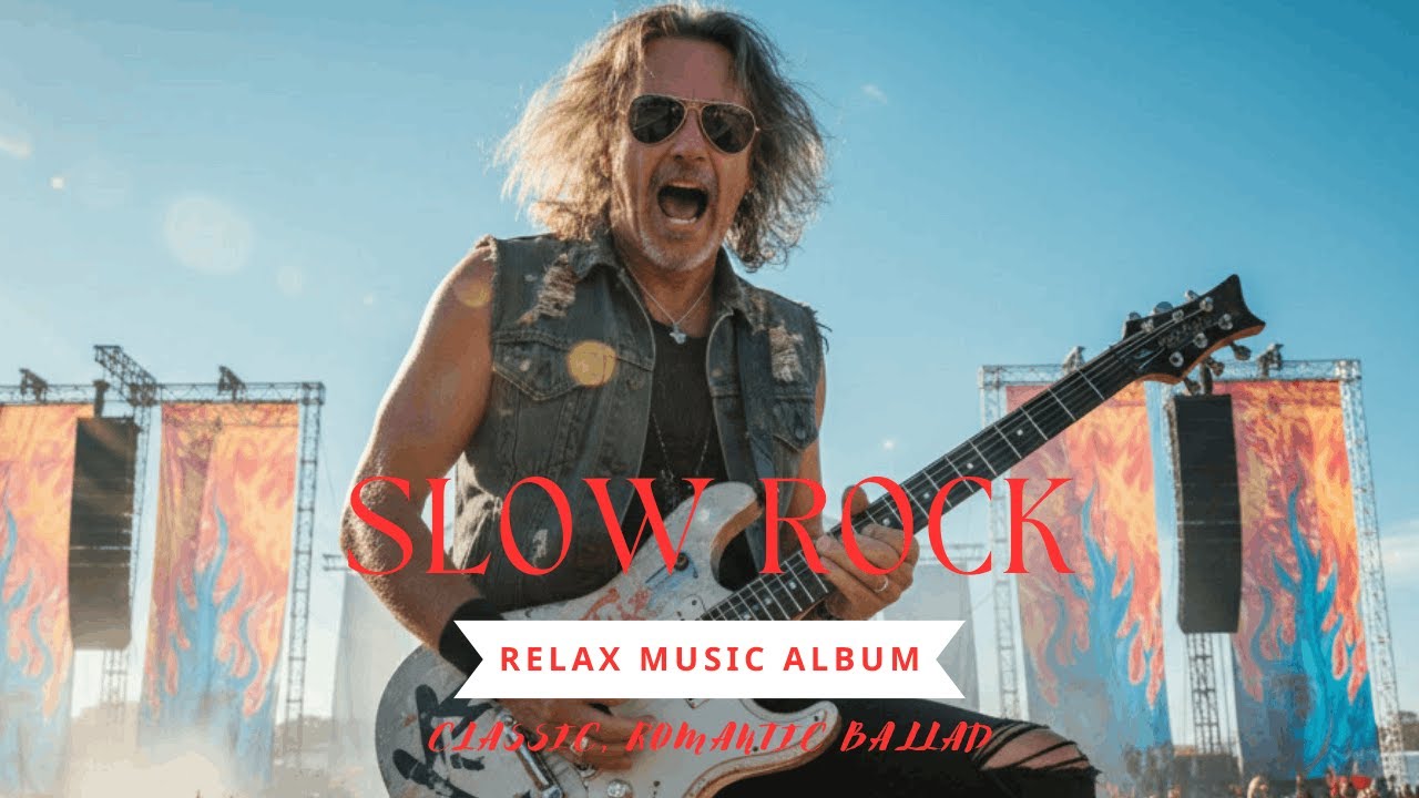 Heart Touching Ballads – Slow Rock Romantic Rock classic rock to Calm Your Soul 🎸