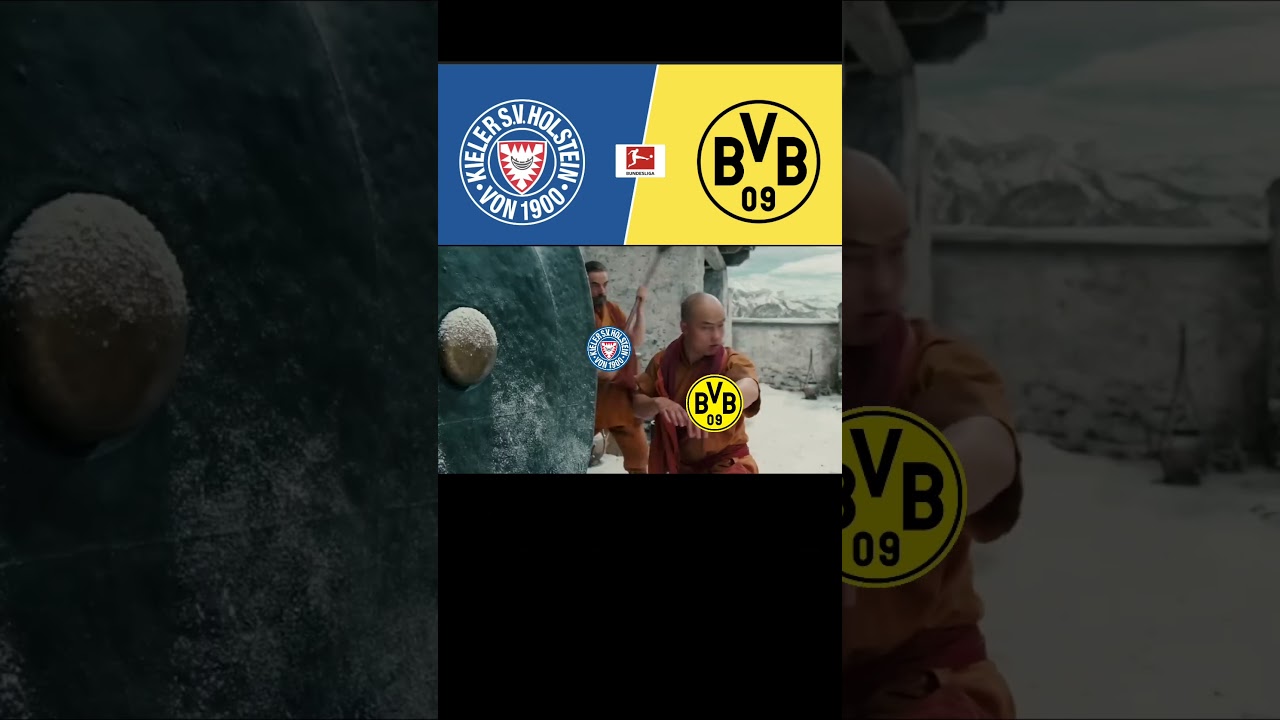Bundesliga 24/25 Holstein Kiel vs Borussia Dortmund 4:2 funny Johnny english Meme